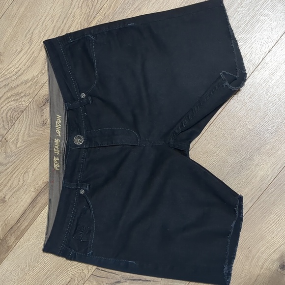 Pepe Jeans London black shorts women's size 32 - Picture 1 of 7